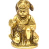 Brass Hanuman | Bajrang Bali Sitting 2 Inch Small
