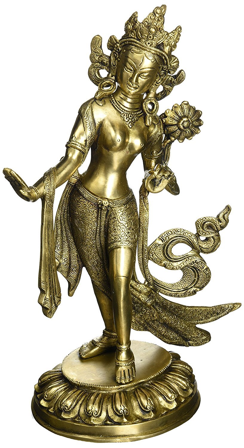 Brass Tara Dancing 14 Inch – Indian Handicrafts