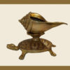 Brass Tortoise With Shankh
