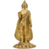 Brass Buddha Standing 11 Inch