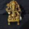Brass Ganesh Chowki 5 Inch