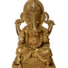 Brass Ganesh  Fine Carving | Puna Ganesh | Jewelry Brass Ganesha