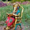 Brass Ganesh Rocking Chair