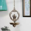 Oil Lamp Hanging With Ganesh